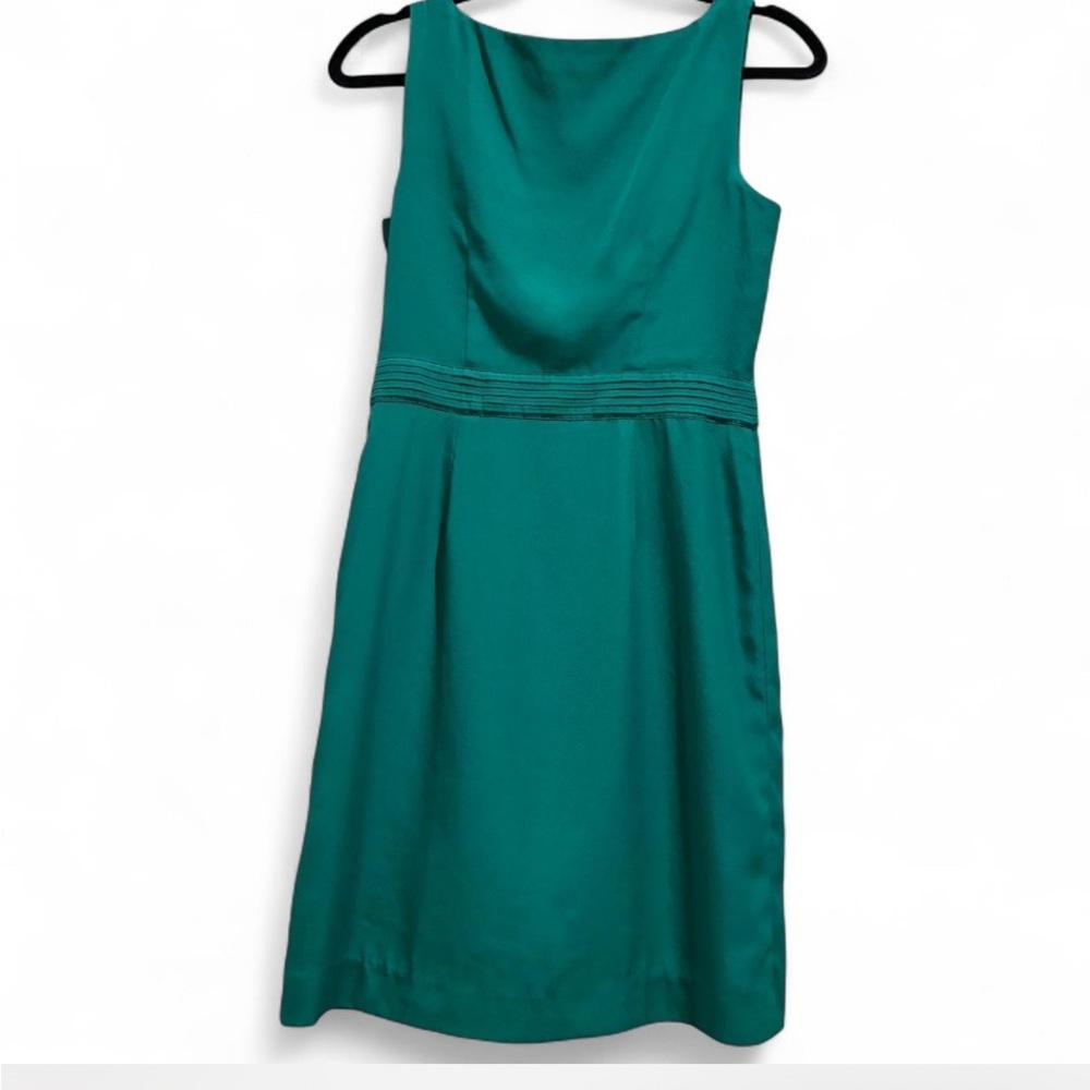 Banana Republic Teal Midi Dress - Picture 2 of 3
